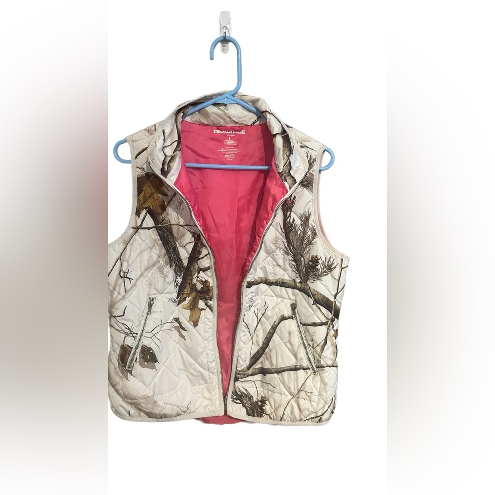 Realtree White and Brown Camouflage Jacket - Picture 3 of 7